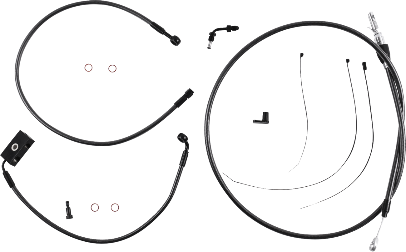 Magnum Shielding Black Pearl Designer Handlebar Installation Kit