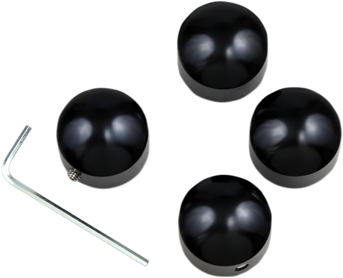 Drag Specialties Die-Cast Head Bolt Covers