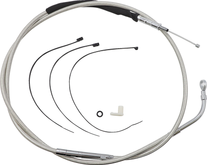 Magnum Shielding High-Efficiency Polished Stainless Clutch Cable