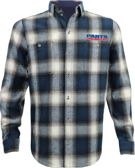 Throttle Threads Parts Unlimited Flannel 25 Shirt