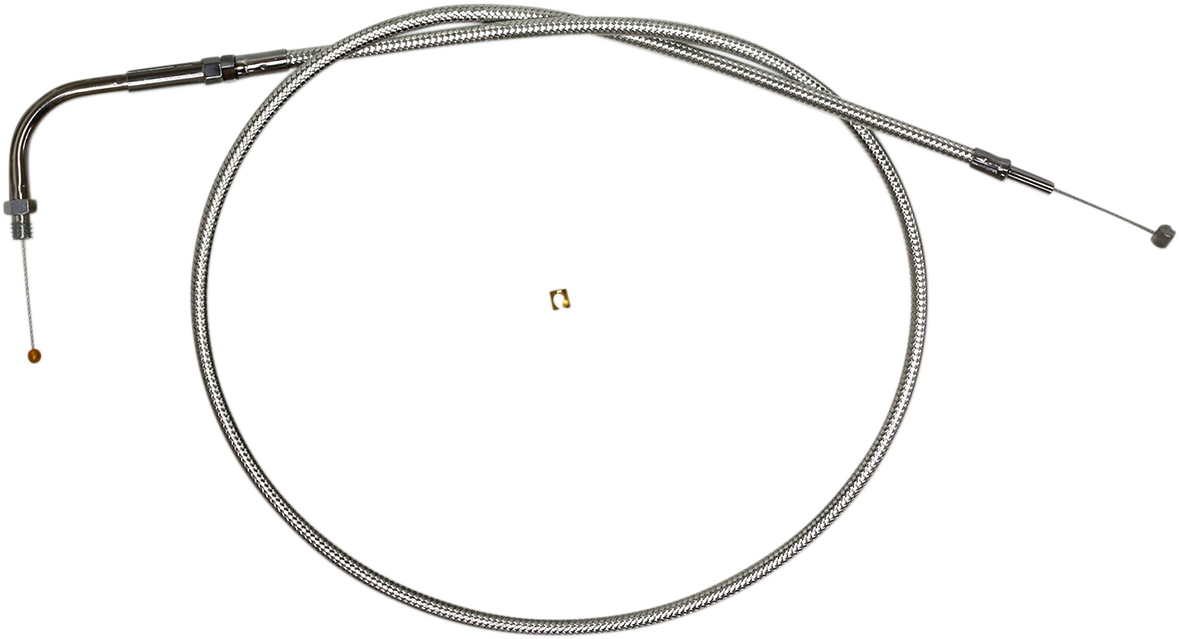 Magnum Shielding Sterling Chromite II Braided Throttle Cable for Harley-Davidson