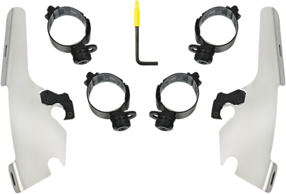 Memphis Shades Fats/Slim Windshield Trigger Lock Complete Mount Kit