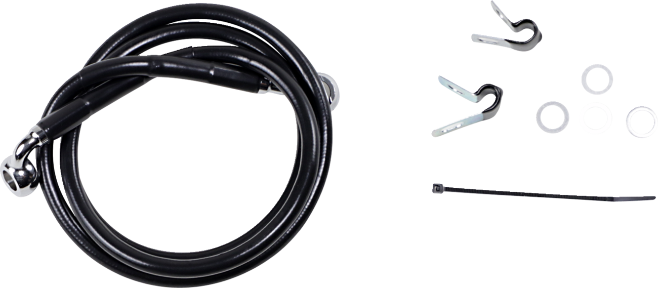 Drag Specialties Stainless Steel Brake Line Kit