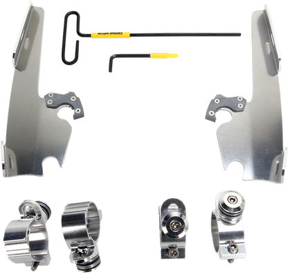 Memphis Shades Fats/Slim Windshield Trigger Lock Complete Mount Kit
