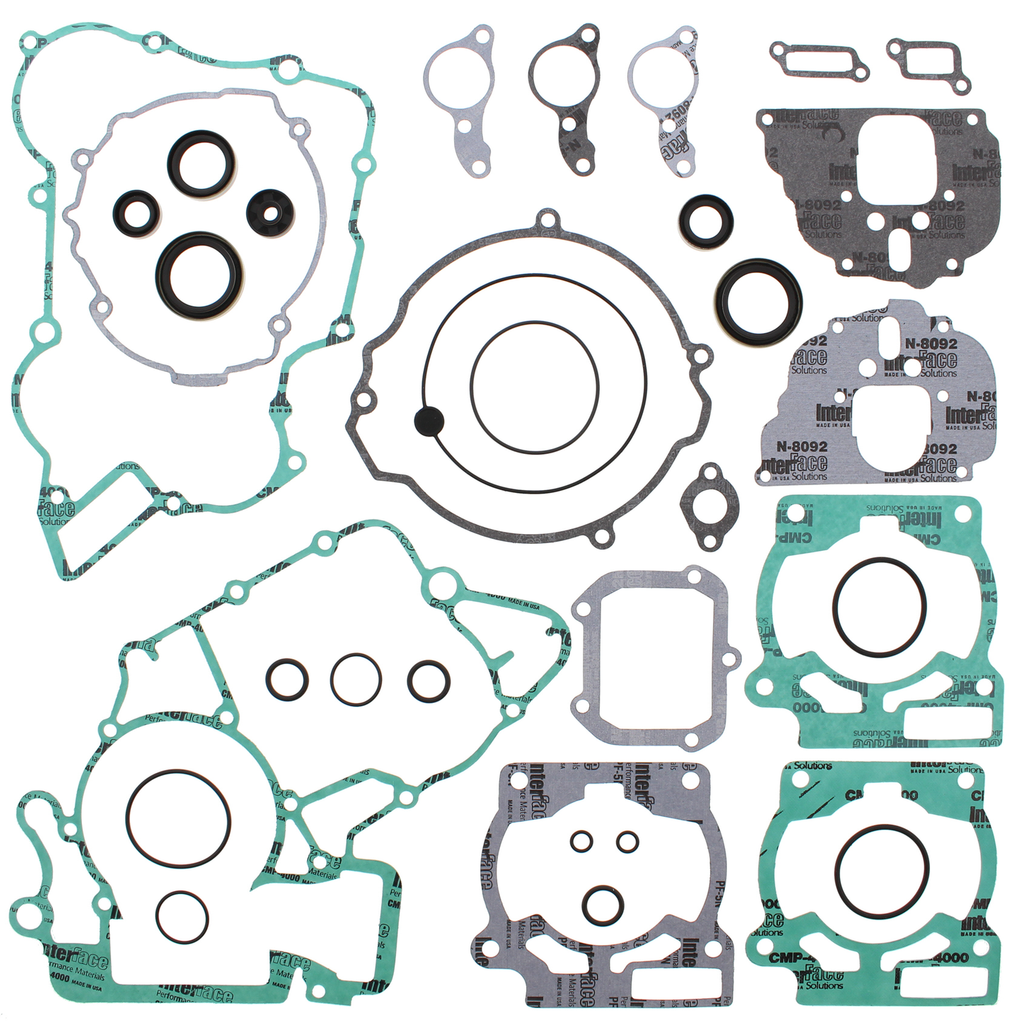 Vertex Complete Gasket Kit w/Oil Seal