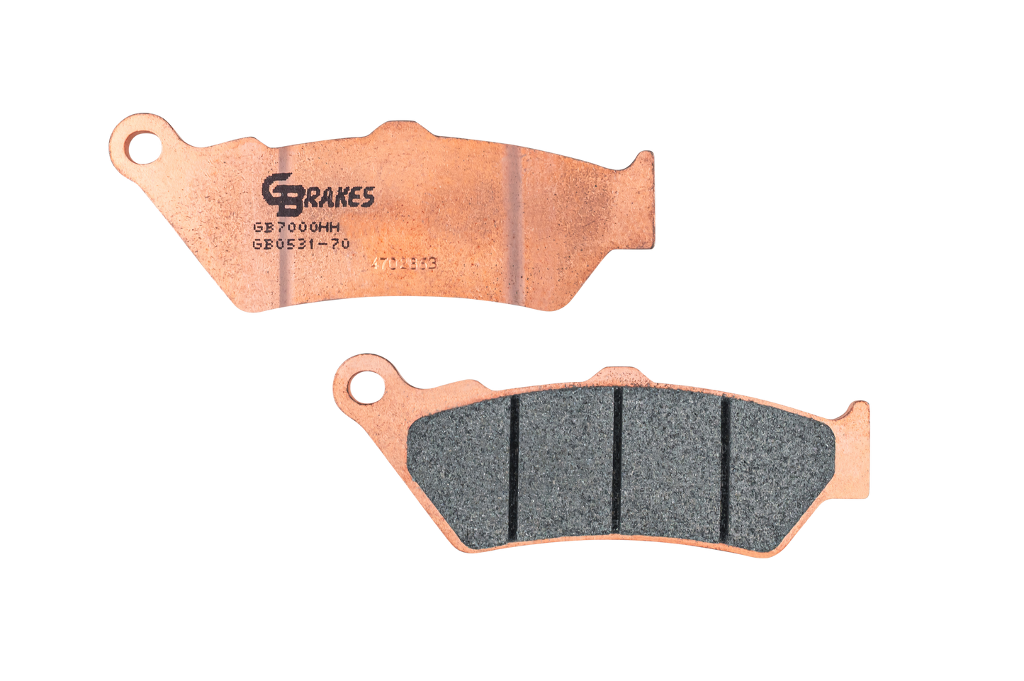 GBRAKES Brake Pads Sintered