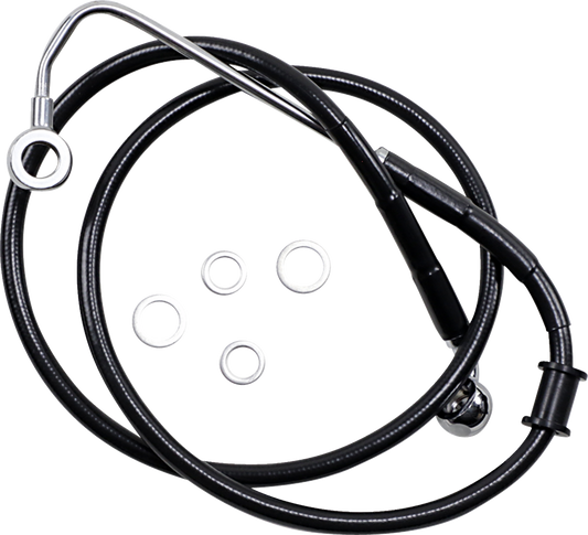 Drag Specialties Extended Length Stainless Steel Brake Line