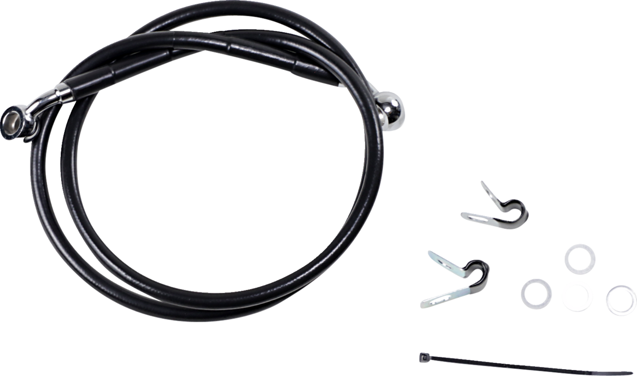 Drag Specialties Stainless Steel Brake Line Kit