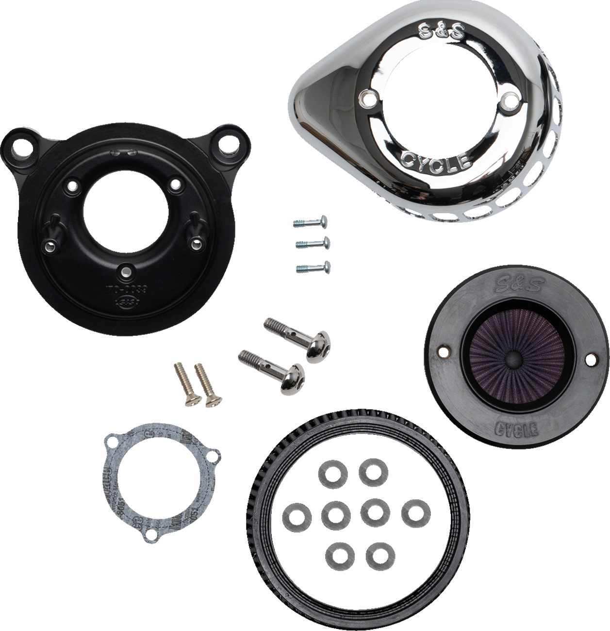 S&S Cycle Air Stinger Stealth Air Cleaner Kit