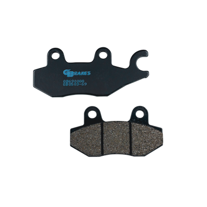 GBRAKES Brake Pads Semi Metallic