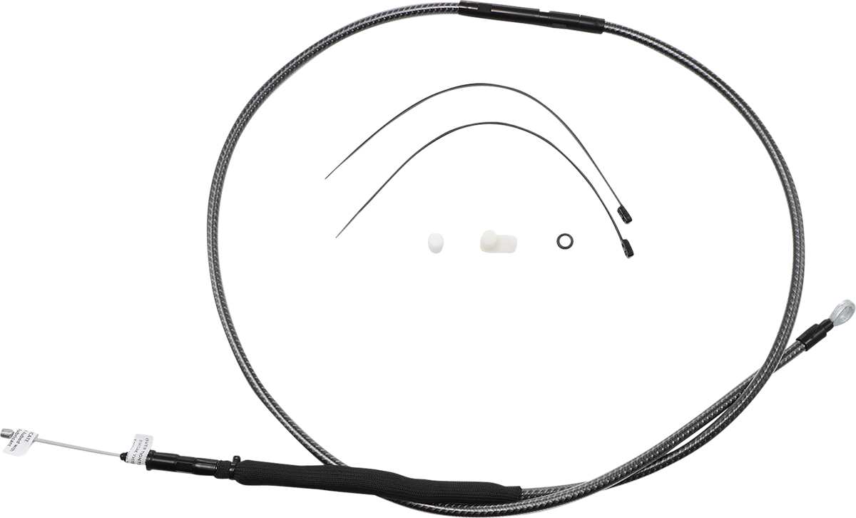 Magnum Shielding High-Efficiency Polished KARBONFIBR Clutch Cable