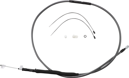 Magnum Shielding High-Efficiency Polished KARBONFIBR Clutch Cable