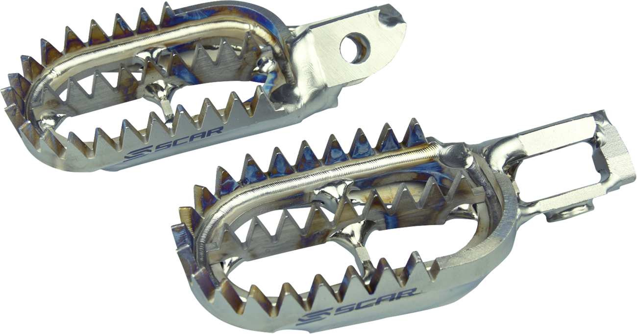 Scar Racing Anti-Mud Foot Pegs