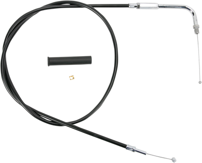 Drag Specialties Black Vinyl Throttle Cable