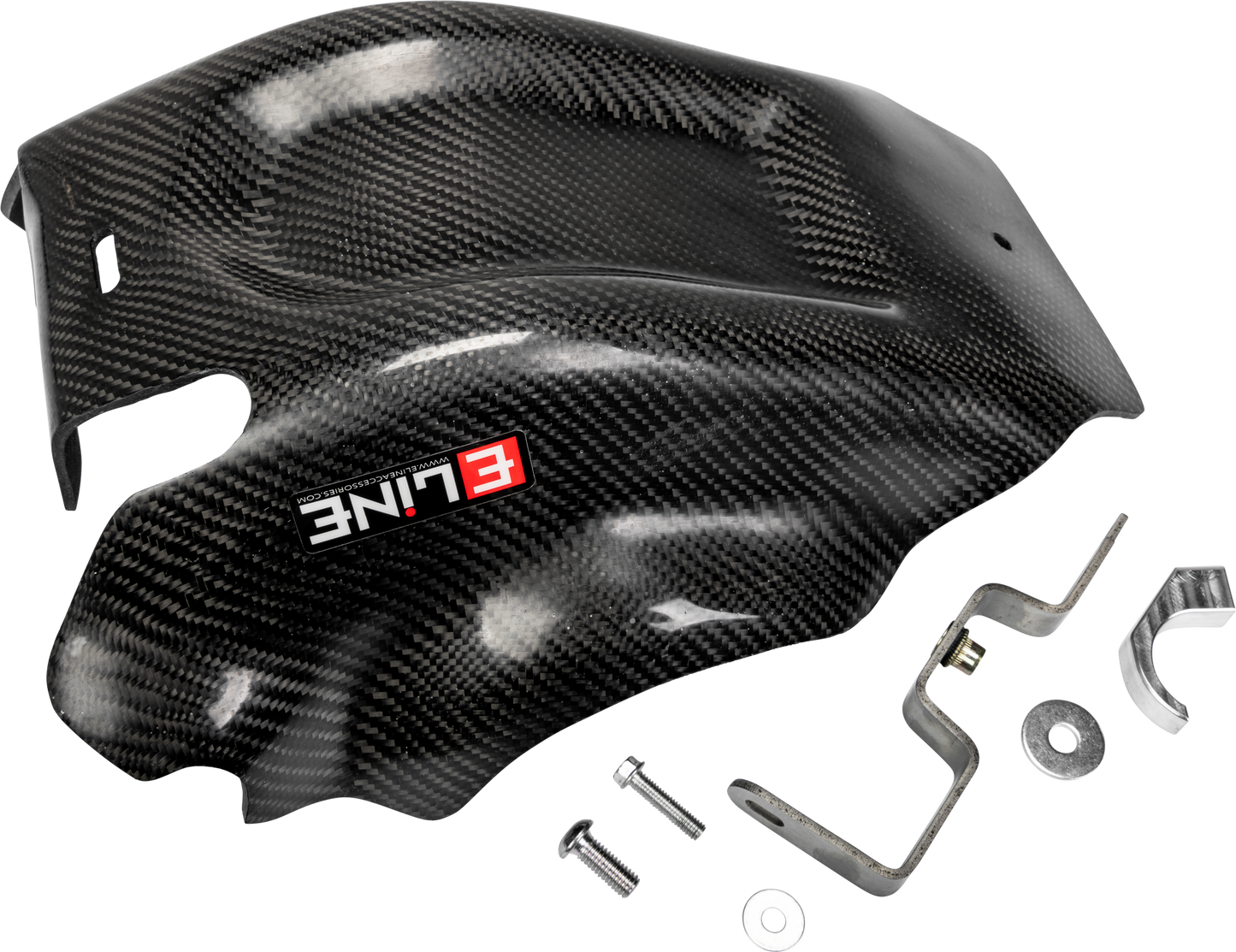 E-LINE ACCESSORIES Carbon Fiber Skid Plates