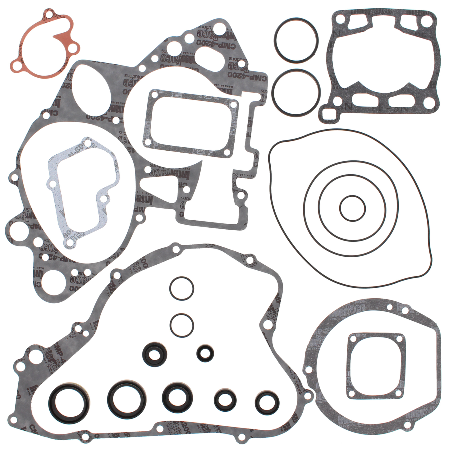 Vertex Complete Gasket Kit w/Oil Seal