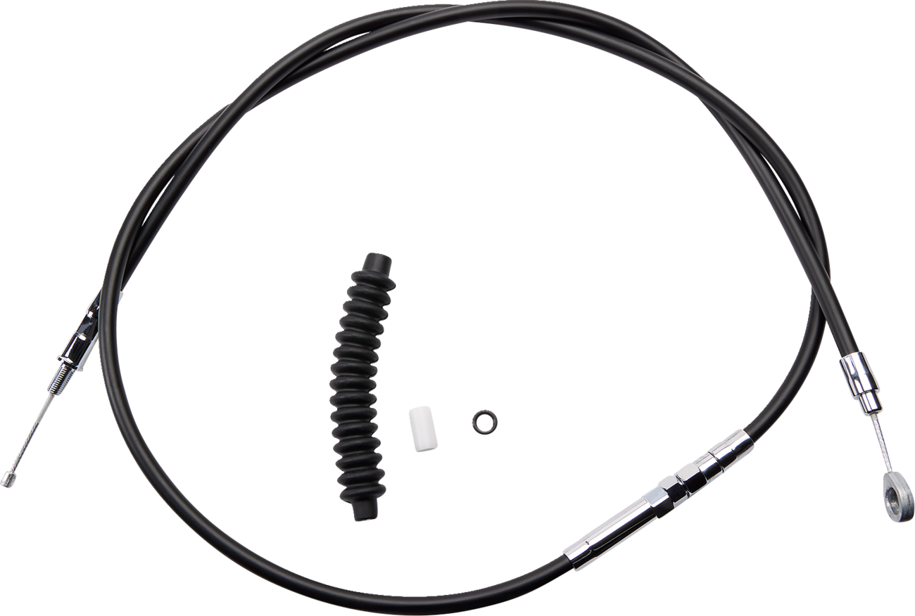 High-Efficiency Black Vinyl Clutch Cable