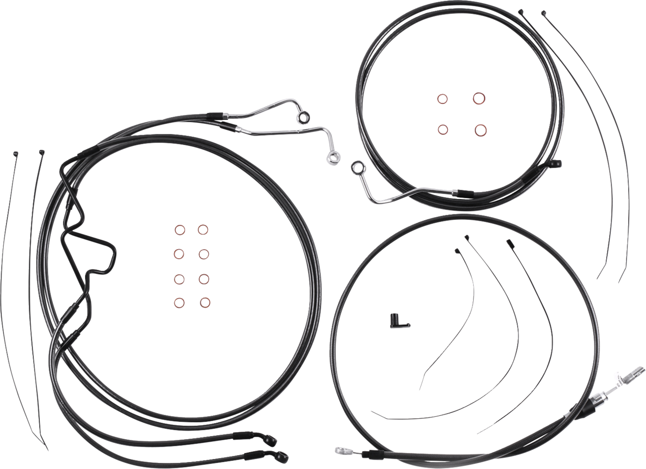 Magnum Shielding Black Pearl Designer Handlebar Installation Kit
