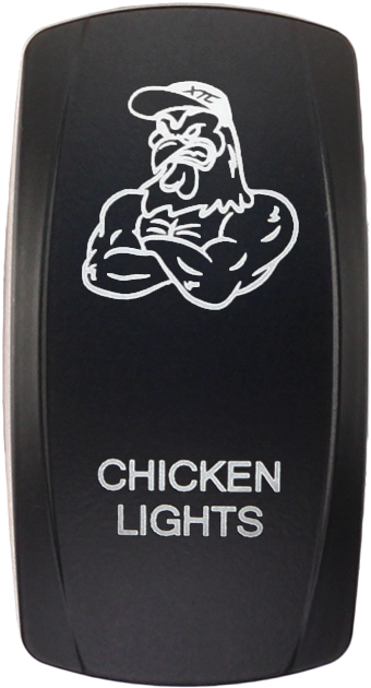 XTC POWER PRODUCTS Dash Switch Rocker Face