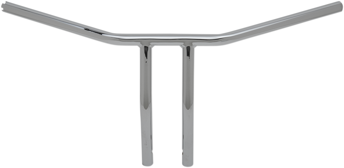 Drag Specialties 1" T-Bar - Dimpled - Curved