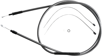 Magnum Shielding High-Efficiency Polished KARBONFIBR Clutch Cable