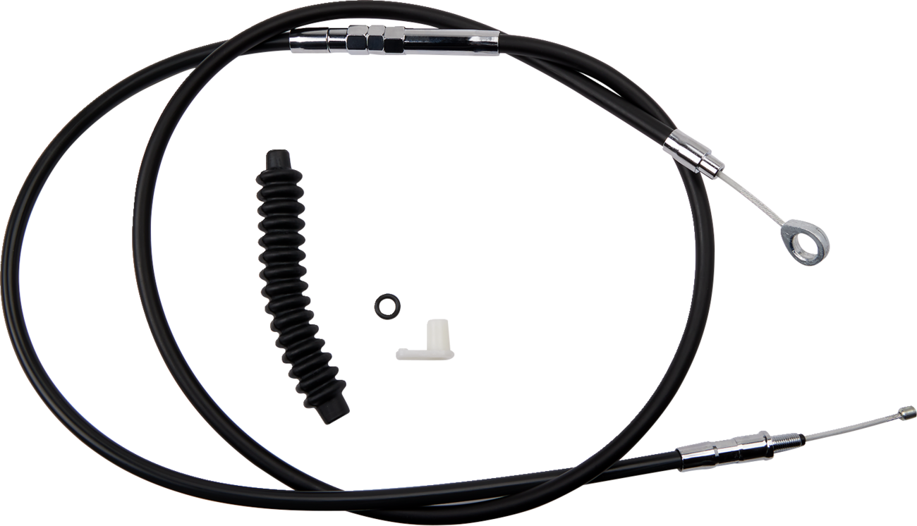 High-Efficiency Black Vinyl Clutch Cable