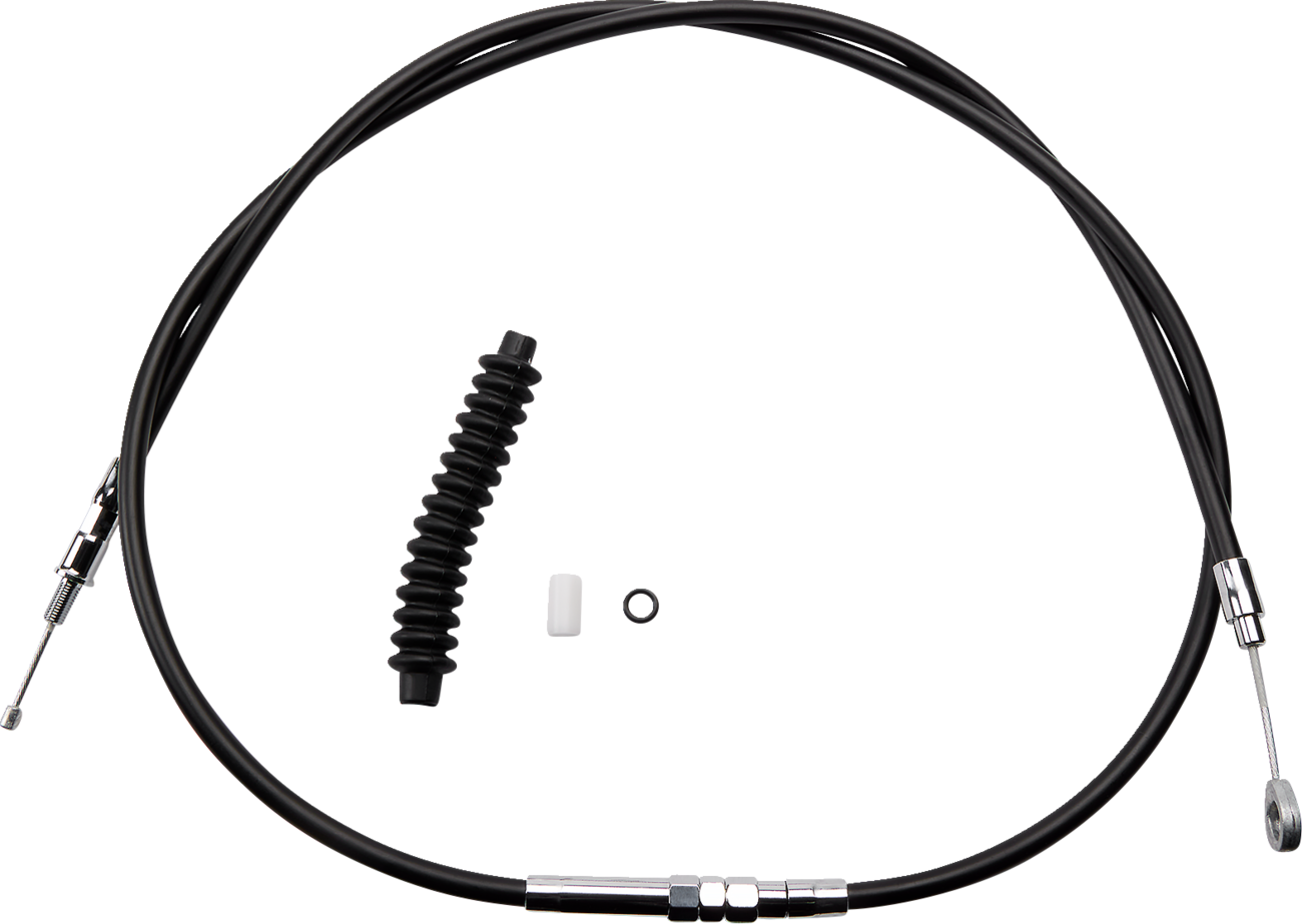 High-Efficiency Black Vinyl Clutch Cable
