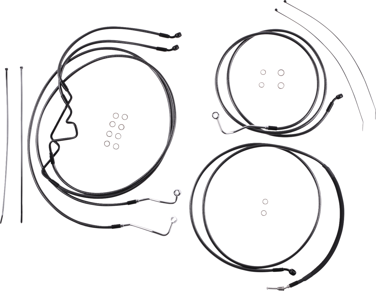 Magnum Shielding Black Pearl Designer Handlebar Installation Kit