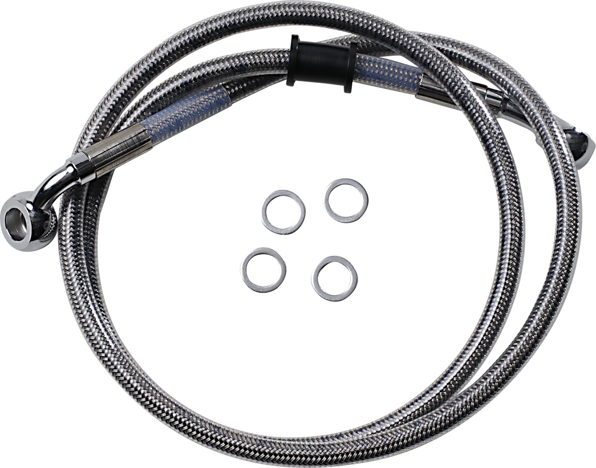 Drag Specialties Stainless Steel Brake Line Kit