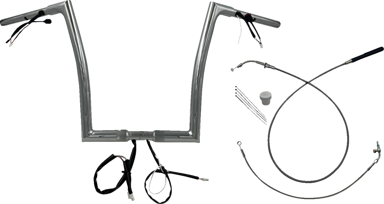 Fat Baggers Inc. 1-1/4" EZ Install Flat Top Handlebar