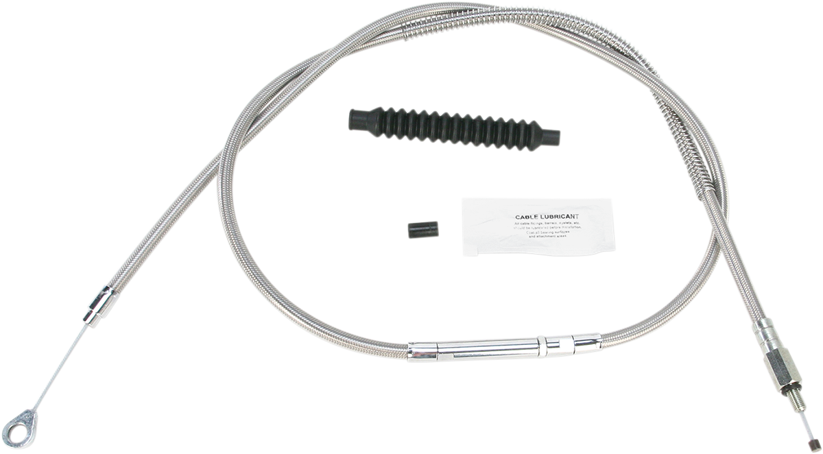 Barnett High-Efficiency Stainless Steel Clutch Cable for Harley-Davidson