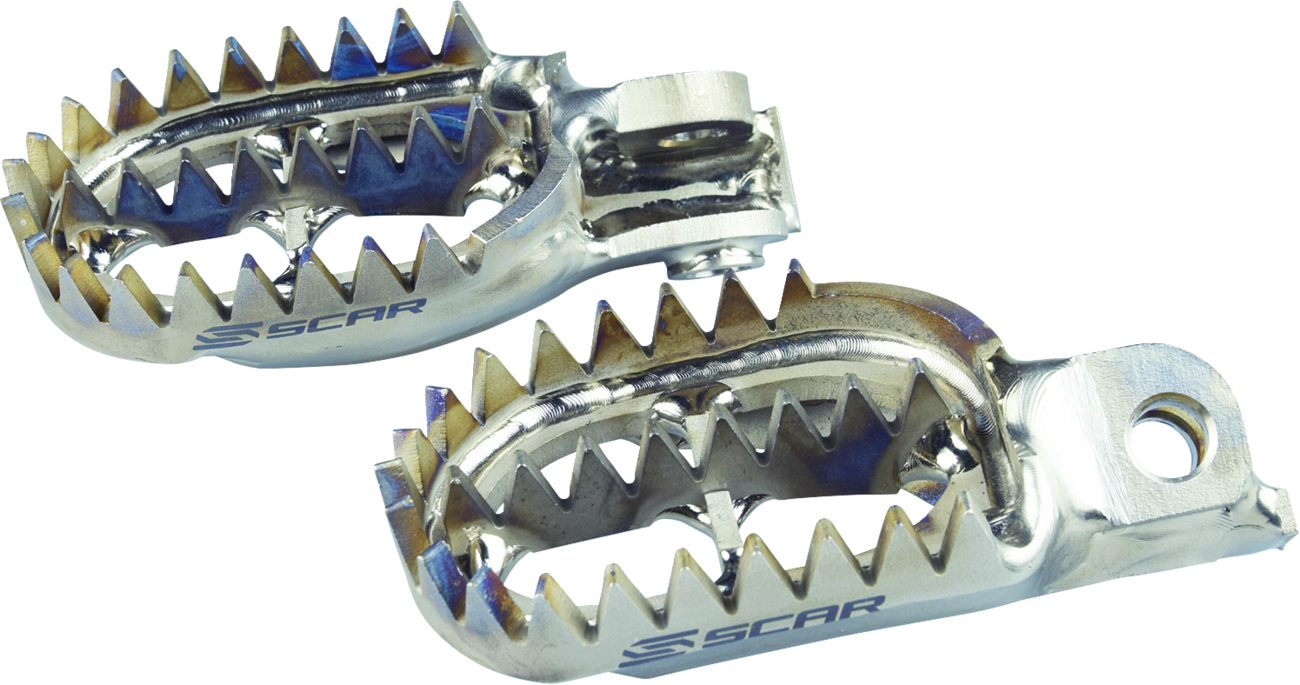 Scar Racing Titanium Foot Pegs