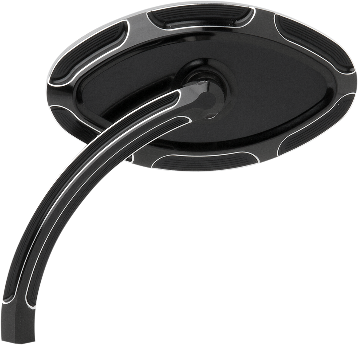 Arlen Ness Beveled Short Stem Cat Eye Mirror