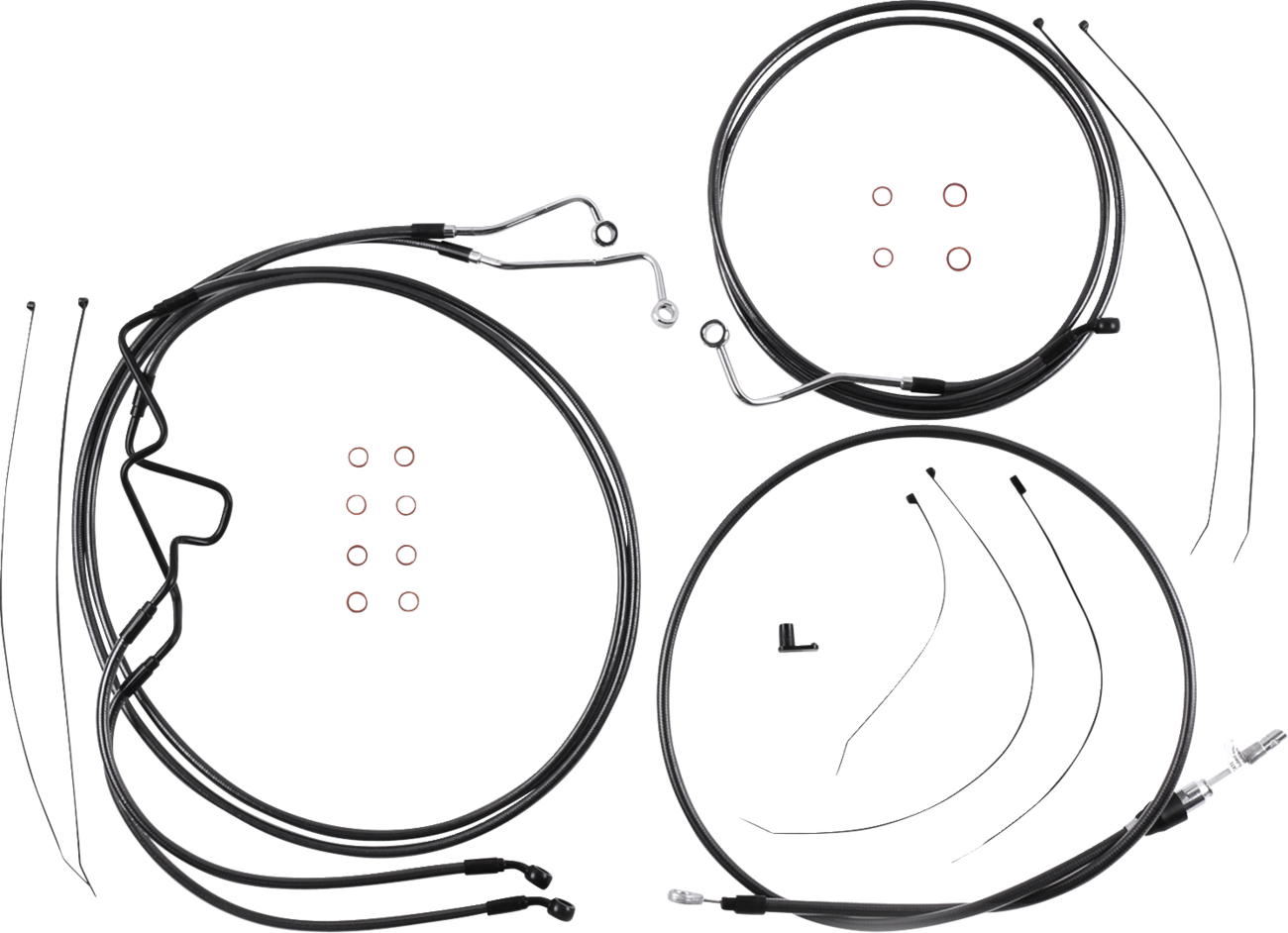 Magnum Shielding Black Pearl Designer Handlebar Installation Kit
