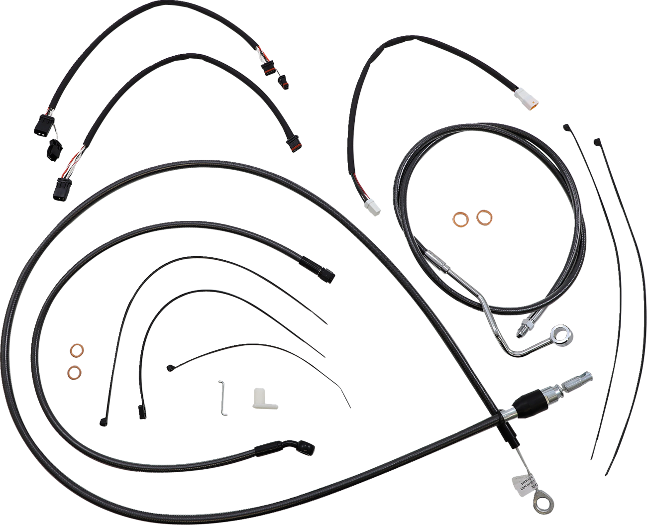 Magnum Shielding Black Pearl Designer Handlebar Installation Kit