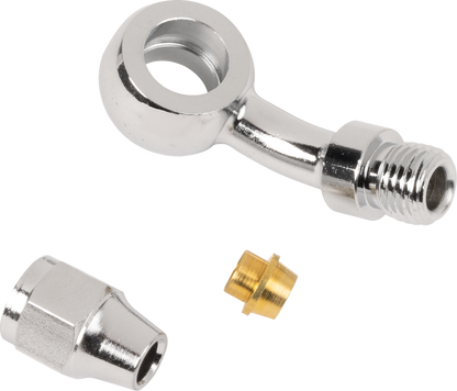 Drag Specialties Chrome Steel Banjo Fitting