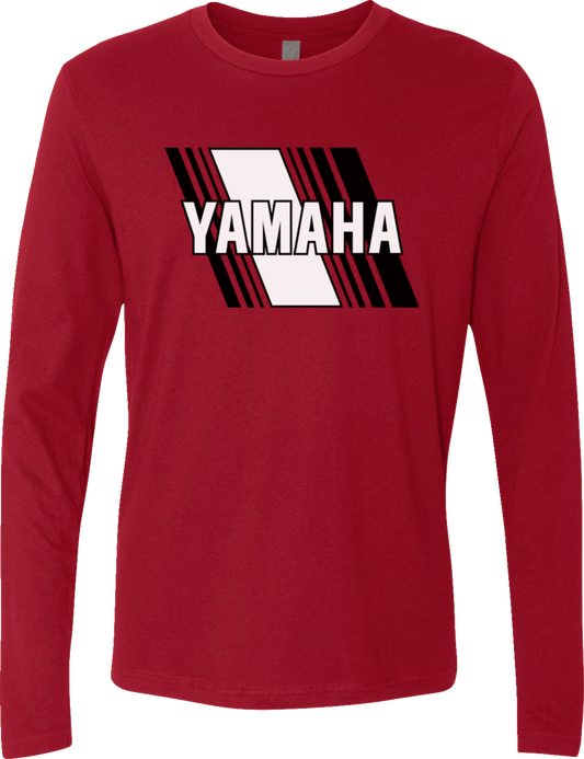Yamaha Apparel Yamaha Heritage Diagonal Long-Sleeve T-Shirt
