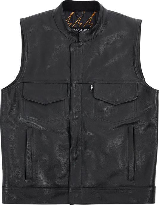 Thrashin Supply Co. Mulholland Leather Riding Vest