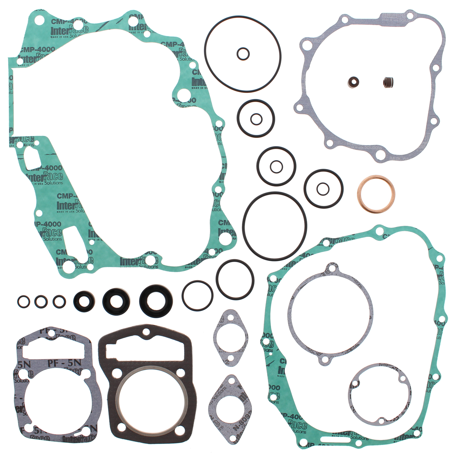 Vertex Complete Gasket Kit w/Oil Seal