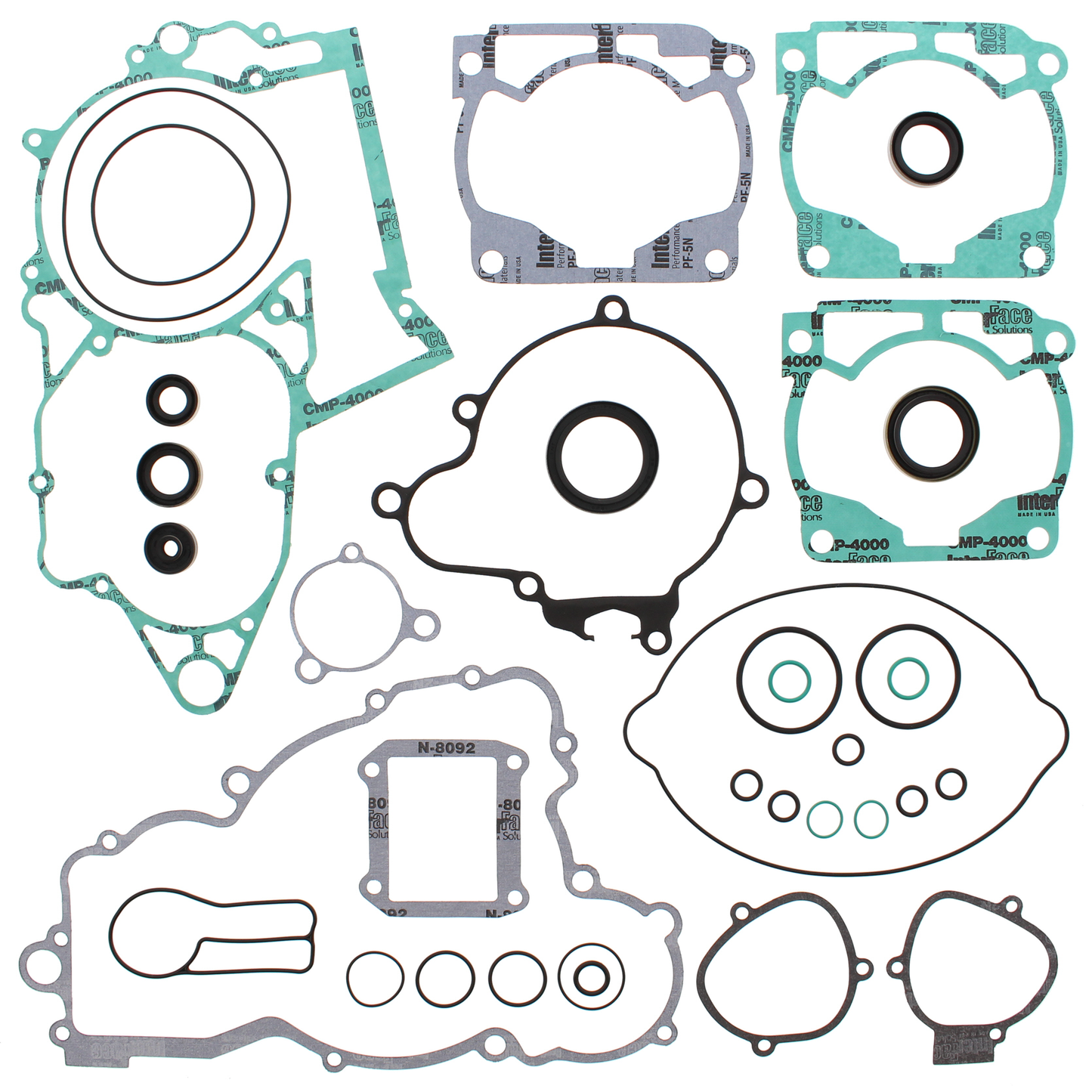 Vertex Complete Gasket Kit w/Oil Seal
