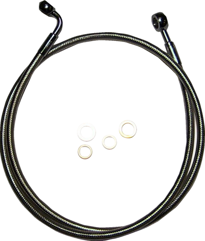 Magnum Shielding E-Z Align Braided Single Disc Front Brake Line