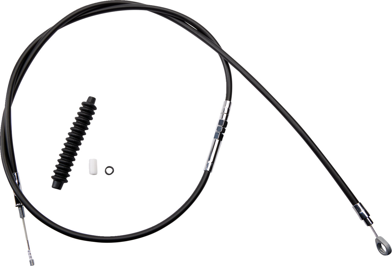 High-Efficiency Black Vinyl Clutch Cable