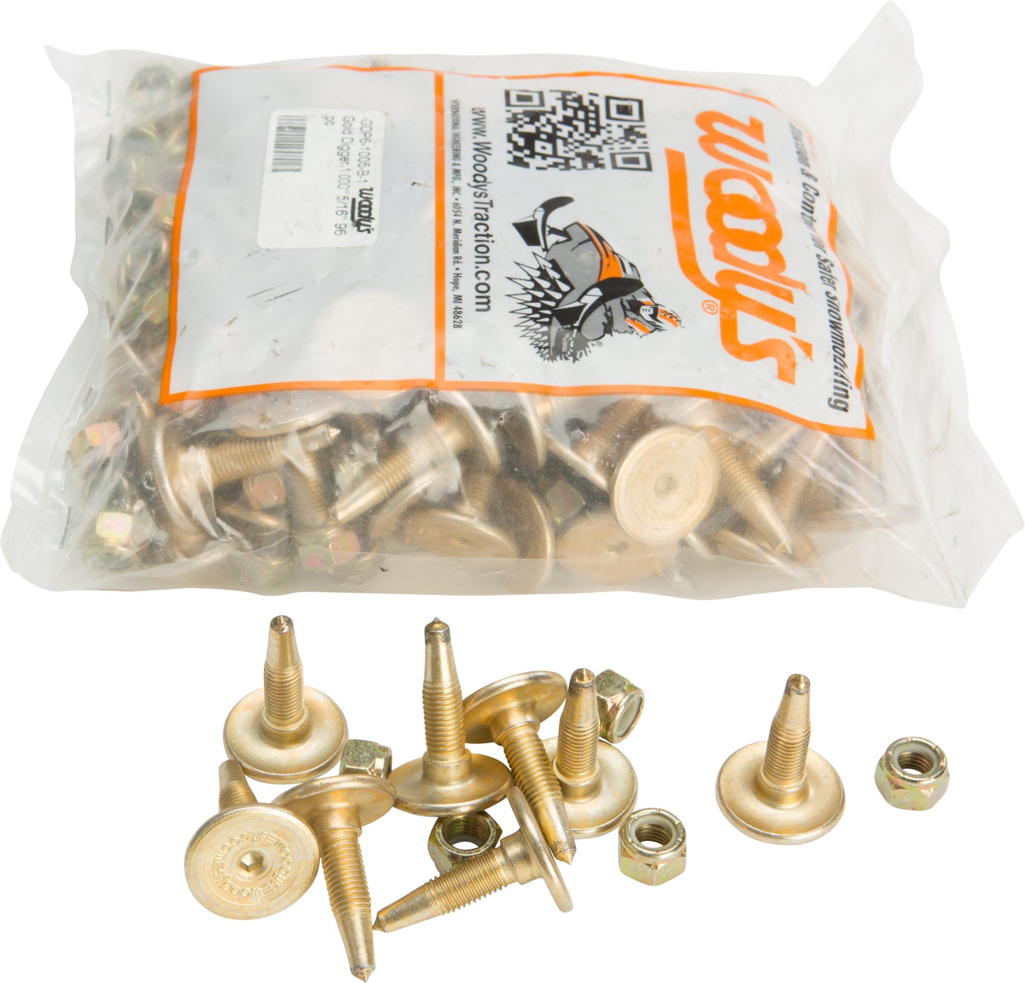 WOODYS Gold Digger Carbide Traction Master Stud