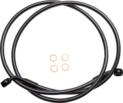 Magnum Shielding E-Z Align Braided Single Disc Front Brake Line