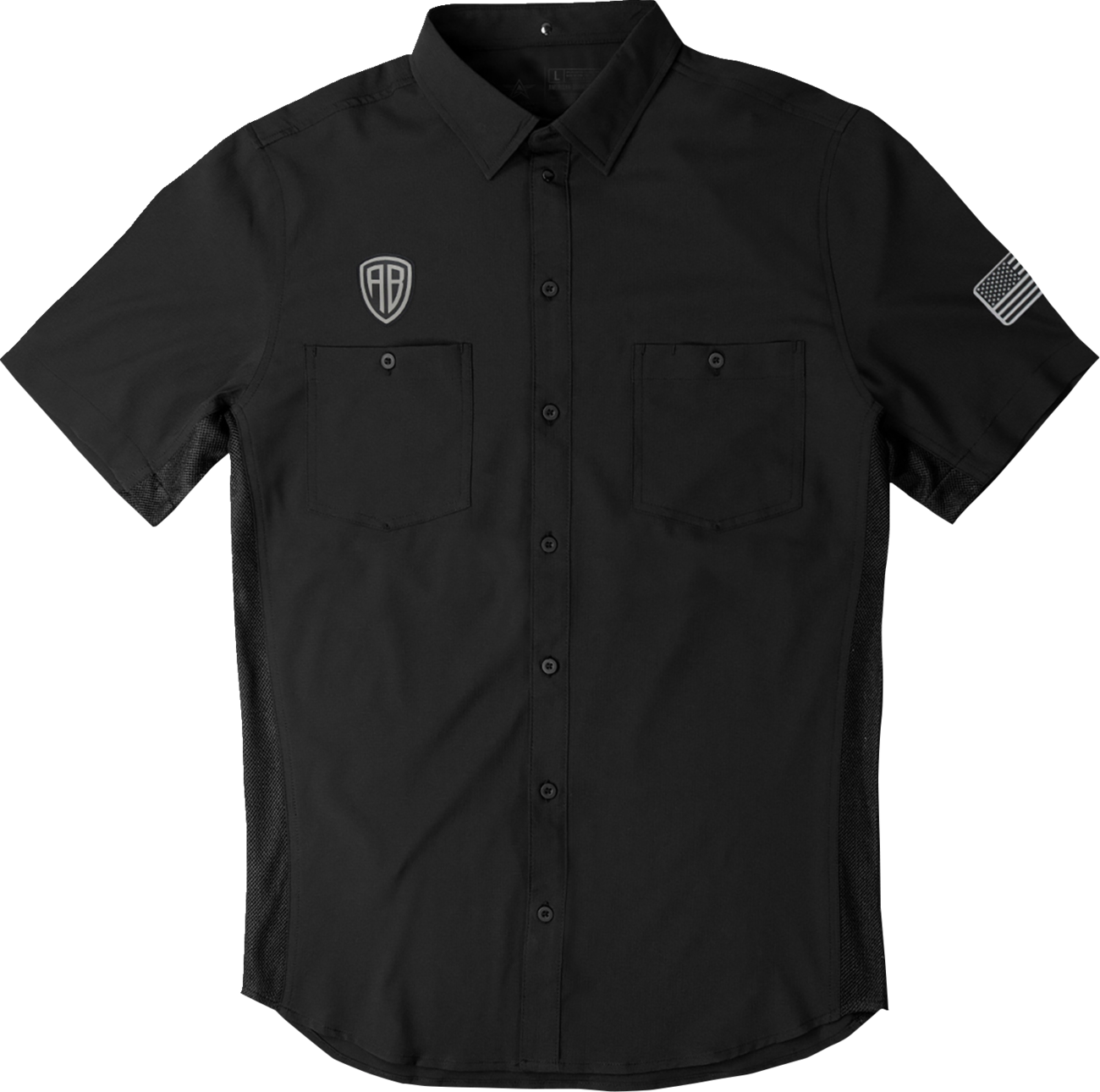 American Biker Let's Ride Vented Shirt