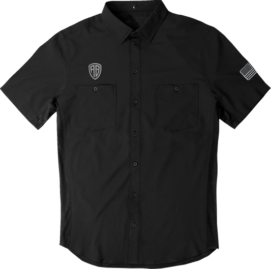 American Biker Let's Ride Vented Shirt