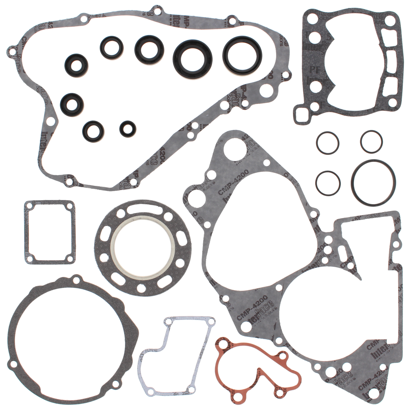 Vertex Complete Gasket Kit w/Oil Seal