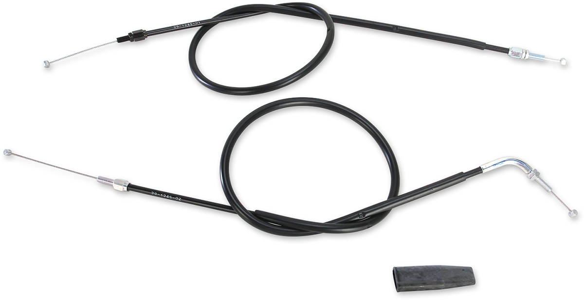 Moose Offroad Black Vinyl Throttle Cable