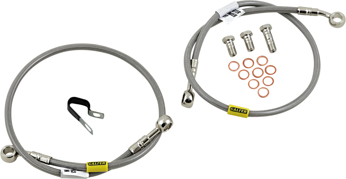 GBrakes Stainless Steel Brake Line Kit