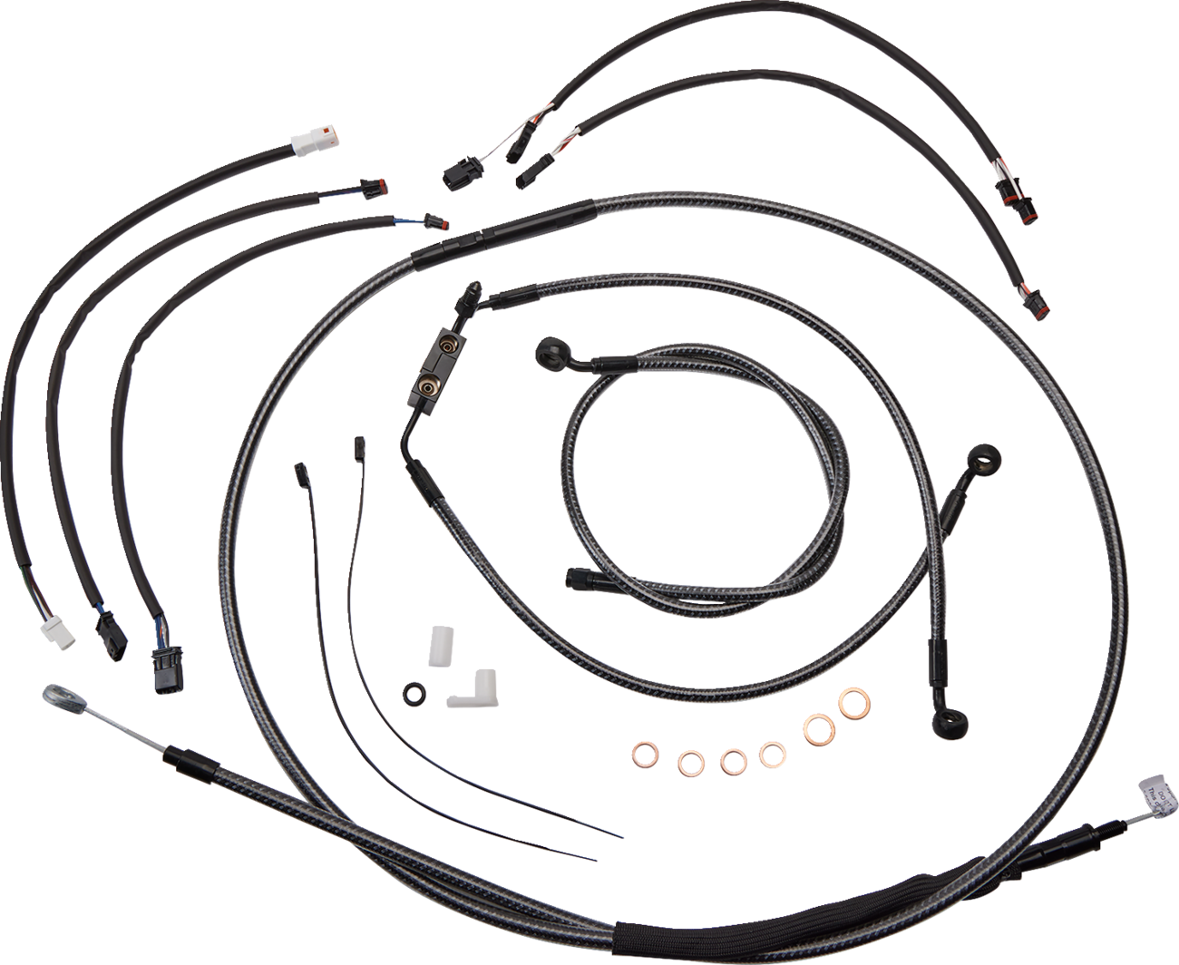 Magnum Shielding KARBONFIBR Designer Handlebar Installation Kit